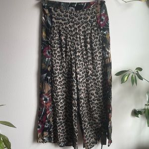 Free People Floral Flow Yoga Pants